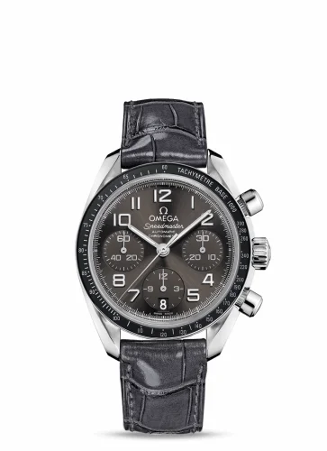 Omega Speedmaster Date 38 Stainless Steel / Grey 324.33.38.40.06.001 (32433384006001)